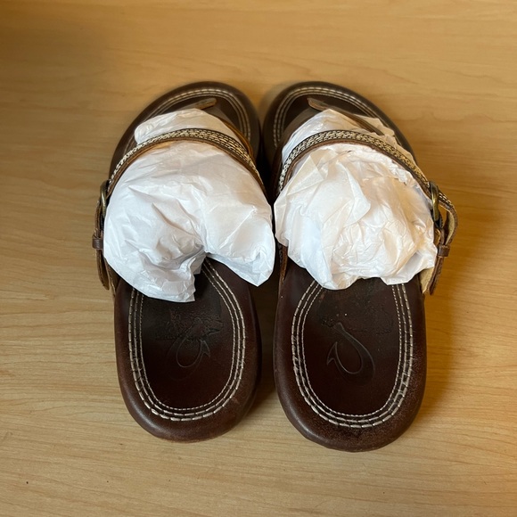 Olukai Mana Lua sandals dark java - Picture 3 of 6